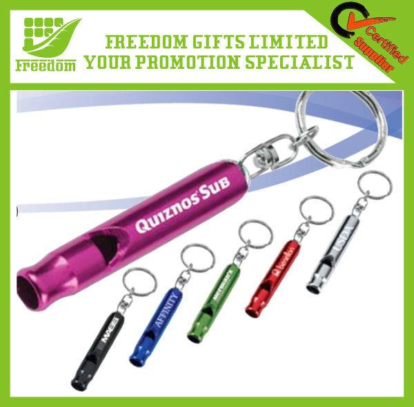 Customized Any Logo Engraved Metal Whistle