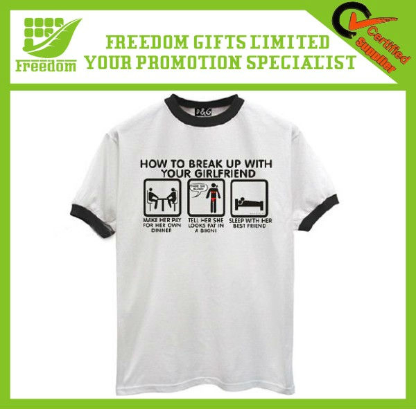 Most Popular Cotton Custom Printed Men Tee