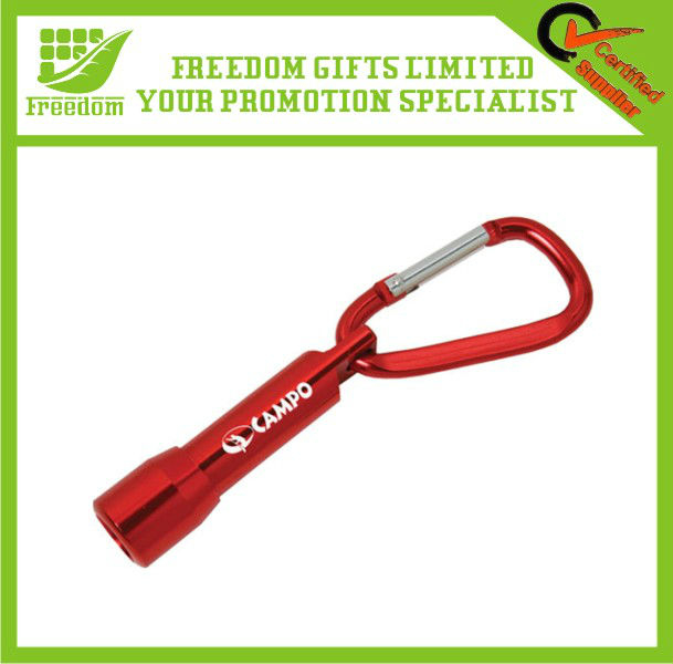 Top Quality Aluminum Carabiner Flashlight