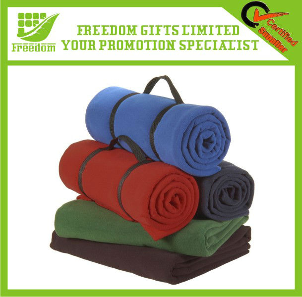 Promotional Fleece Blanket With Logo