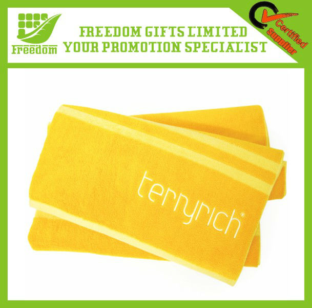 Hot Promotion Logo Printed Gift Beach Towel