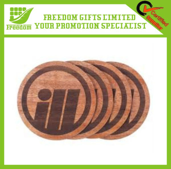 Promotional Customized Wooden Coaster