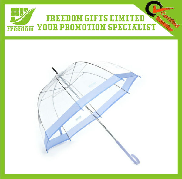 Logo Branded PVC See Through Umbrella