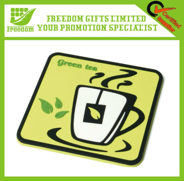 Best Selling Rubber PVC Tea Cup Coaster