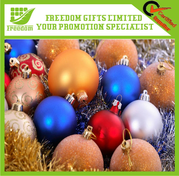 Promotional Hot Selling Christmas Ball Plastic
