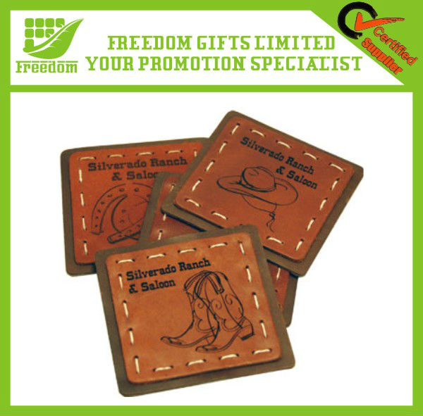 Promotional Leather Cup Coaster