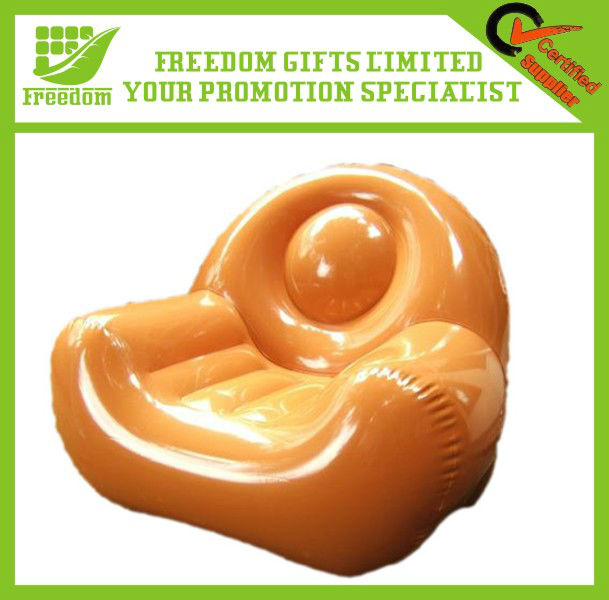 Promotional Logo Printed Plastic Inflfated Sofa