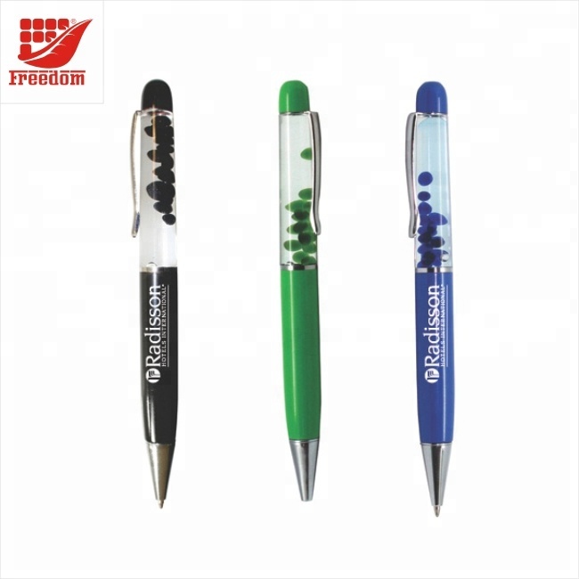 Advertising Liquid Floating Pen Custom Panel inside 3D floating