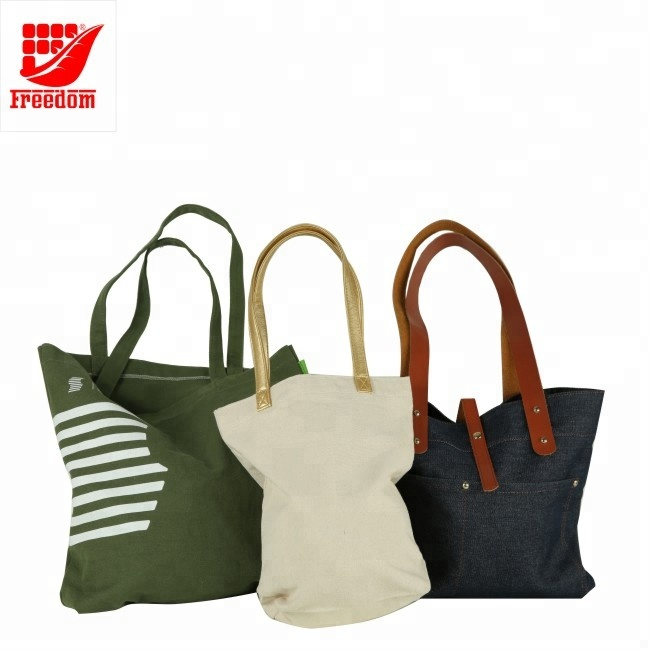 Customized Logo Printed Cotton Promotional Canvas Bag
