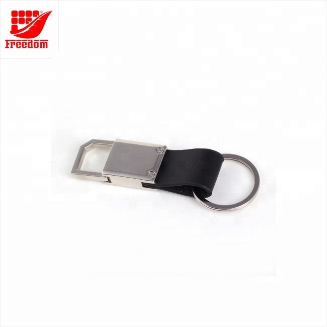 Custom Promotional High Quality Leather Keychain