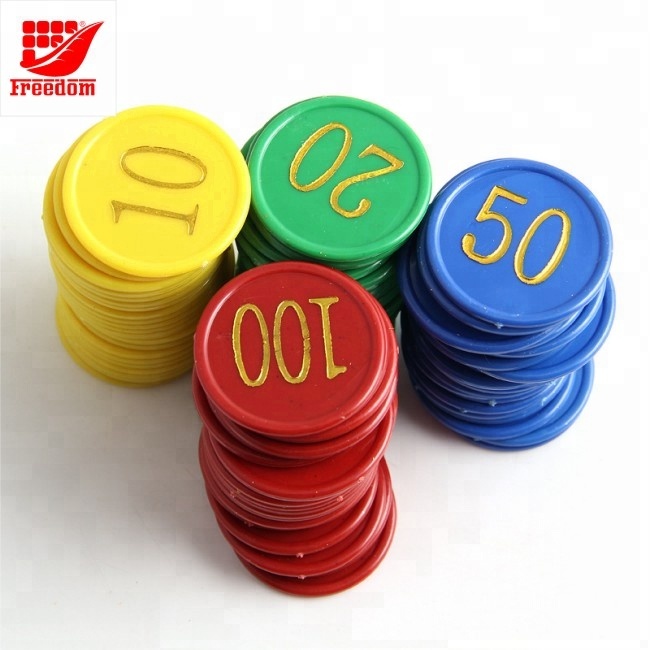 Free Poker Chips with Printed Logo for Promotion