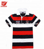 High Quality Pique Material stripe Shirt With Collar