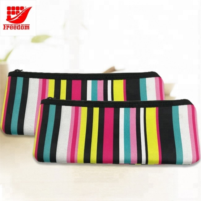 Small Color Neoprene Pencil Case