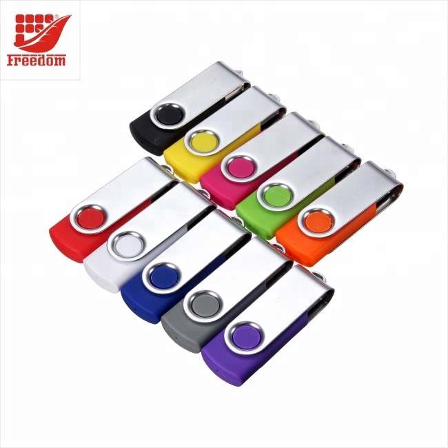 High Speed Rotating 8GB Metal USB Flash Memory Drives