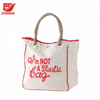 Logo Customized Top Quality Hand-made Cotton Bag