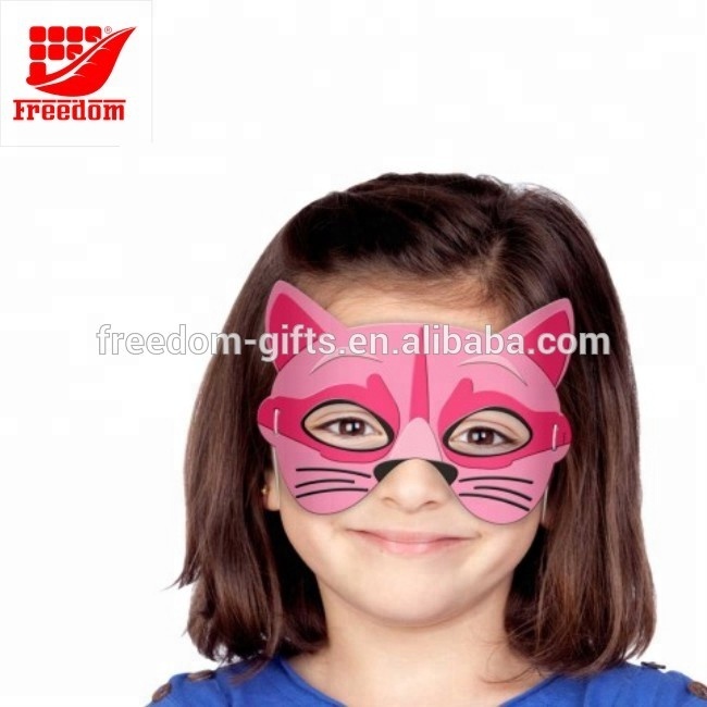 Funny Colorful Plastic Face Masks