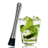 New Arrival Professional Cocktail Shaker Set Wooden Stand Bag 9-piece Barware Bar Tool Set