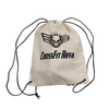 Promotional Custom Logo Printed Cotton Canvas Drawstring Bag