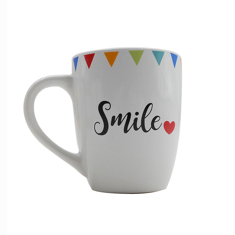 Sublimation Promotional 11oz Simple White Coffee Cups Ceramic White Mugs