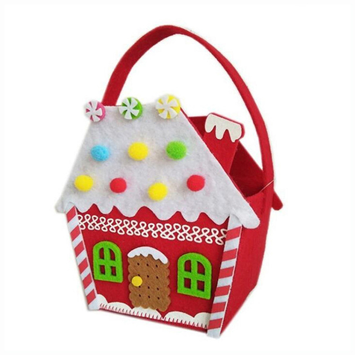 Custom Design Felt Candy Bag Children Cute Small Gift Bags