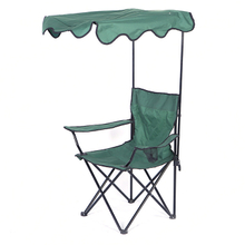 Amazon Hot Sale Outdoor Camping Chair Foldable Beach Chair With Canopy Tent Umbrella