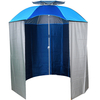 Factory Price Sunshade Tent Umbrella Custom Logo Printed Vented Fishing Umbrella With Sliver Coating