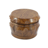 Amazon Hot Selling Wooden Tobacco Grinder Custom Logo Biodegradable Herb Grinder