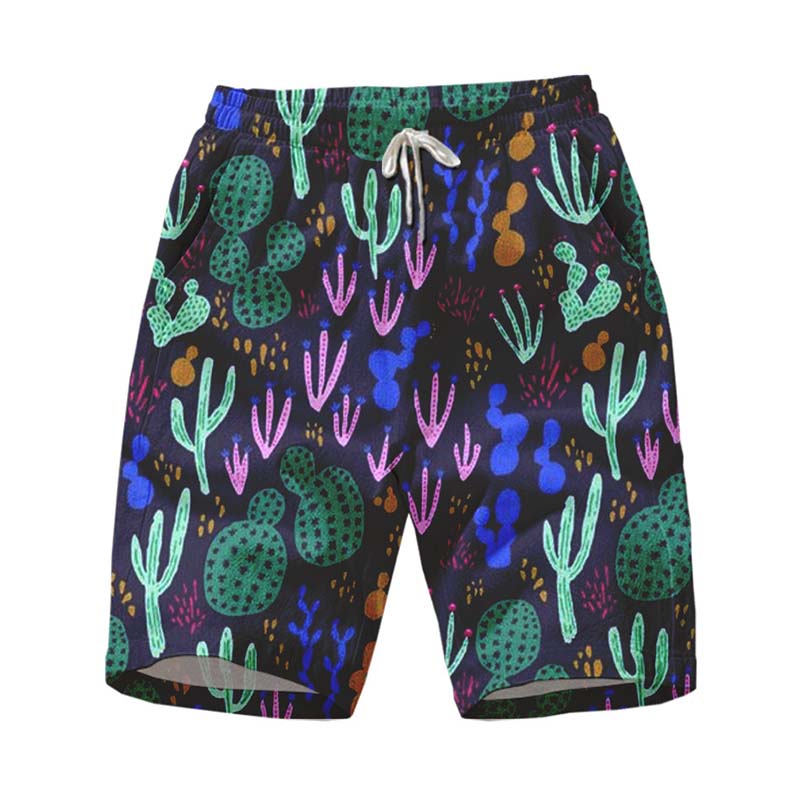 Hot Selling Mens Swimming Cloth Custom Design Color Printing Beach Shorts