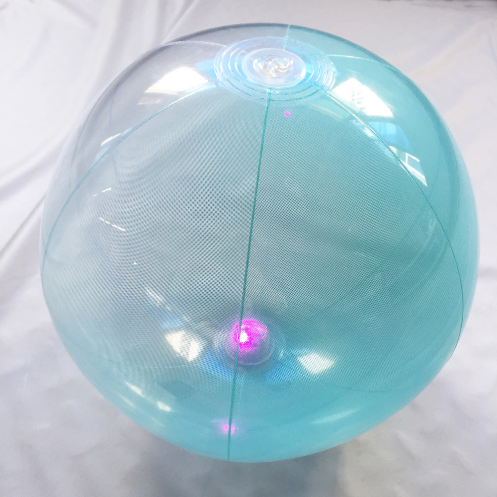 Best Selling Factory Price Natural Glow Pvc Beach Ball