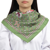 Manufacture Brand Printed Custom Luxury Design 100% Silk Scarf Women Silk Head Scarves