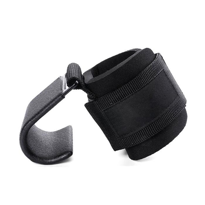 High Quality Custom Gym Training Powerlifting Weight Lifting Straps Hooks
