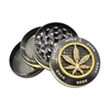 Fashion Animal Design Custom Diamond-embedded 52mm Zinc Alloy Metal Herbal Tobacco Grinder