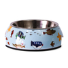Non-slip Dog Bowl Pet Stainless Steel Bowl Cat Drinking Bowl Pet Feeder