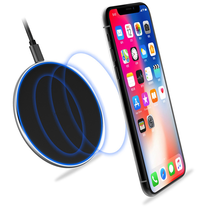 Wholesale Cheap Price Custom Frosted Wireless Charger Universal Charger Fast Quick Charging
