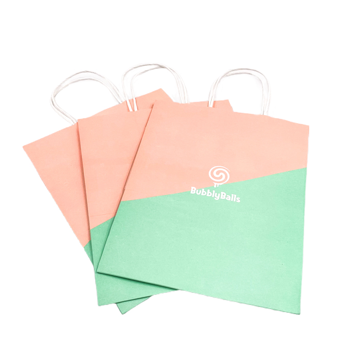High Quality Custom Shopping Gift Paper Bag With Handle