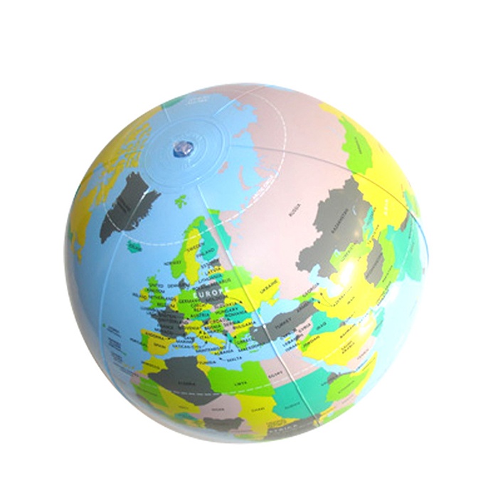 Wholesale Promotional Eco-friendly Customised Earth Globe Beach Ball
