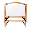 Custom Design Wooden Armrest Folding Beach Chair With Storage Pouch