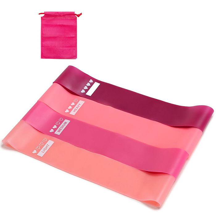Wholesale Custom Logo Latex Exercise Band Fitness Resistance Band Set