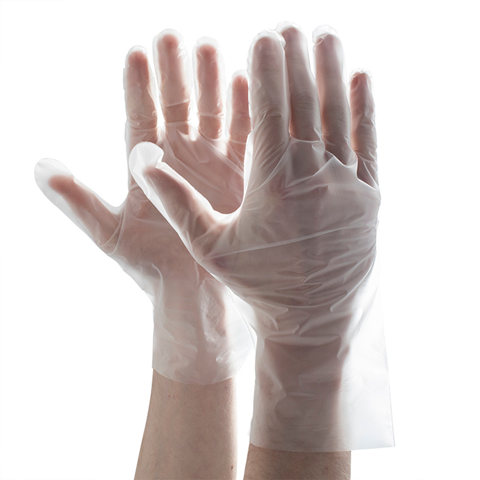 Wholesale Custom Black Tpe Gloves Promotional Disposable Glove