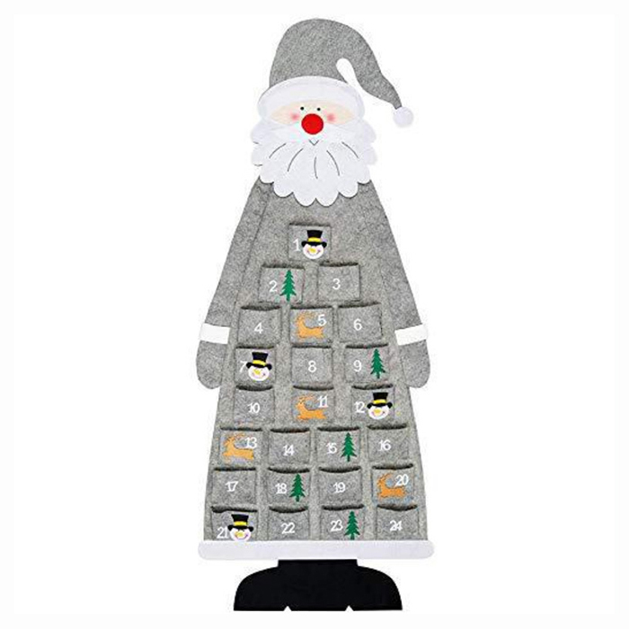 Factory Price Christmas Advent Calendar DIY Felt Christmas Tree Hanging  Ornaments - Buy DIY Felt Christmas Tree, Felt Christmas Advent Calendar,  Santa Felt Advent Calendar Product on Freedom Gifts Co.,Ltd