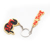 Amazon Hot Sale Custom 2D 3D Soft PVC Keychain Rubber Keychain Keyring