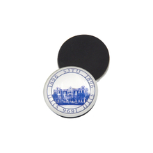 Custom Design Round Shape PVC Fridge Magnet Tourism Souvenir