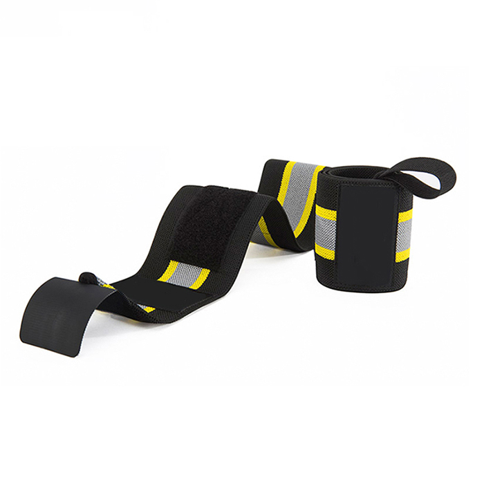 High Quality Adjustable Wrist Straps Fitness Custom Weightlifting Gym Wrist Wraps