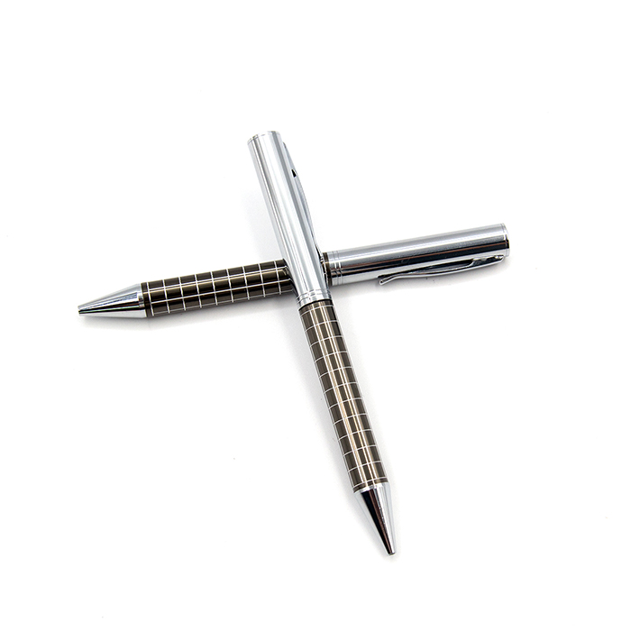 Amazon Hot Sale Aluminium Ballpoint Pens Promotional Ball Pen With Custom Logo