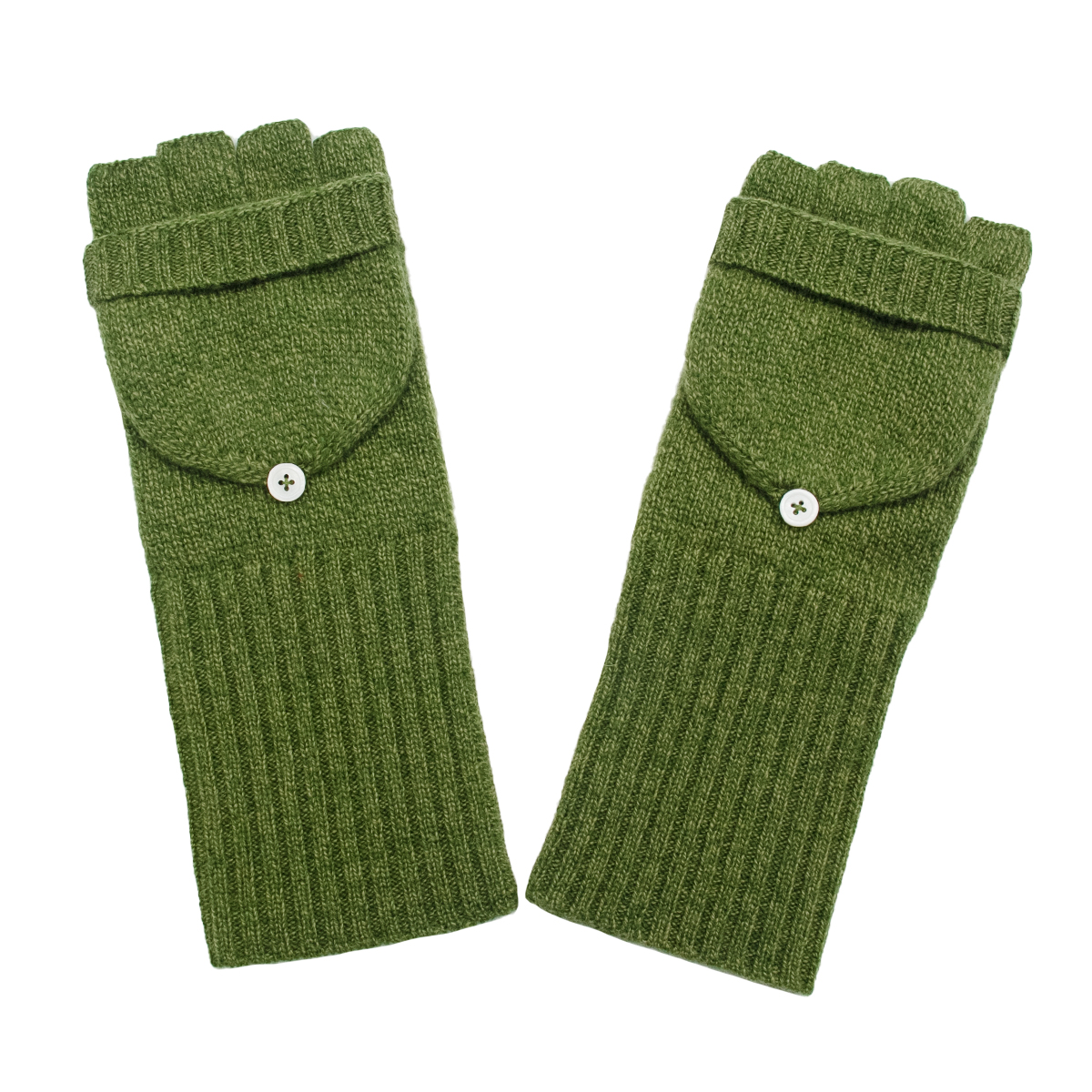 Top Quality Women Cashmere Knitted Flip Gloves Luxury Winter Warm Gloves
