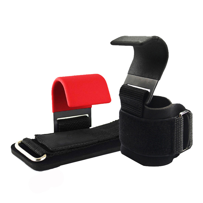 High Quality Custom Gym Training Powerlifting Weight Lifting Straps Hooks