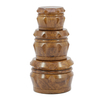 Amazon Hot Selling Wooden Tobacco Grinder Custom Logo Biodegradable Herb Grinder