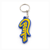 Wholesale Cheap Price 2D Soft PVC Rubber Keychain Ker Chain Ring