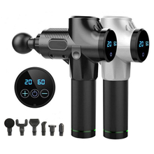 New Cordless Portable USB Massage Gun Muscle Vibration Handheld Massage Gun