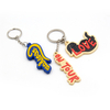 Best Selling Silicone Rubber Soft PVC Keyring Custom Logo Printed Keychain